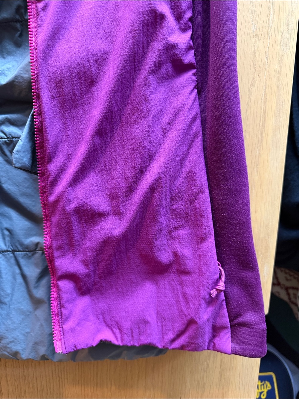 Arc'teryx Magenta/Purple Women's Active Shell Vest - Picture 7 of 12